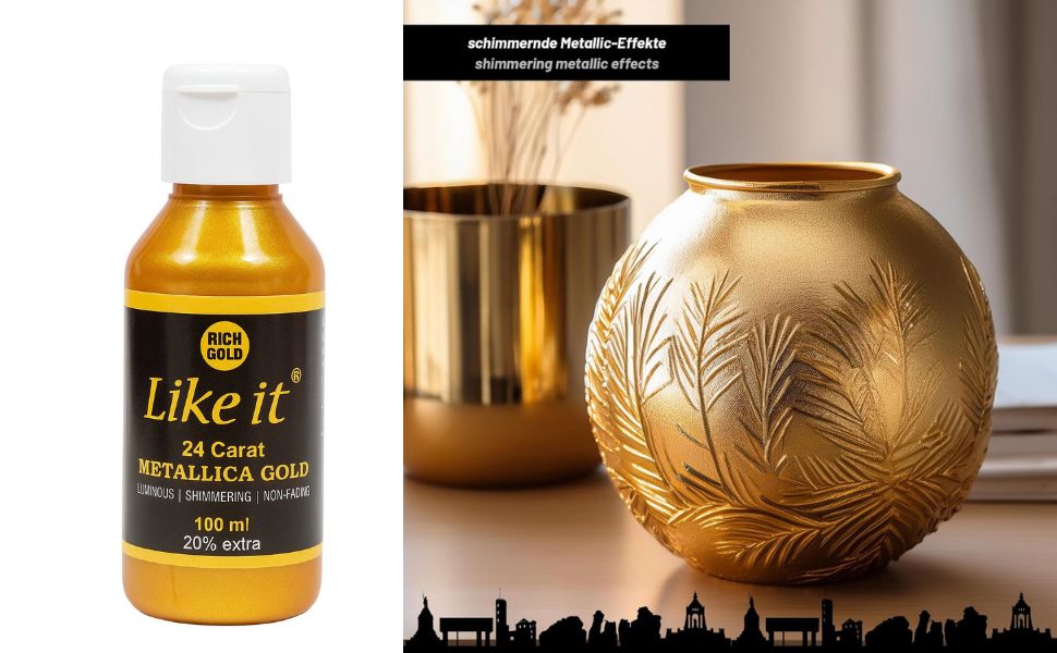 Metallic Gold Paint