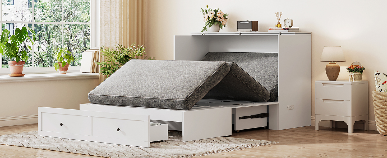 Full murphy bed