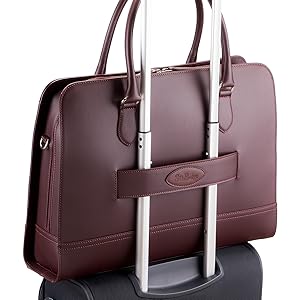 laptoptasche für reisen funktional leicht trolleyband
