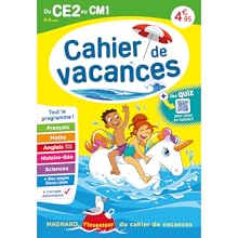 cahier de vacances