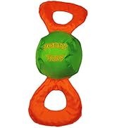 Jolly Pets Jolly Tug Dog Tug and Squeak Toy, Medium (Assorted Colors) (JT05)