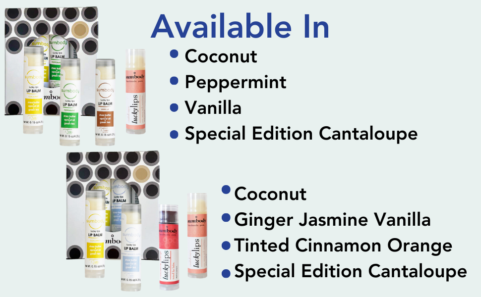 Sumbody Skincare Lip Quartet