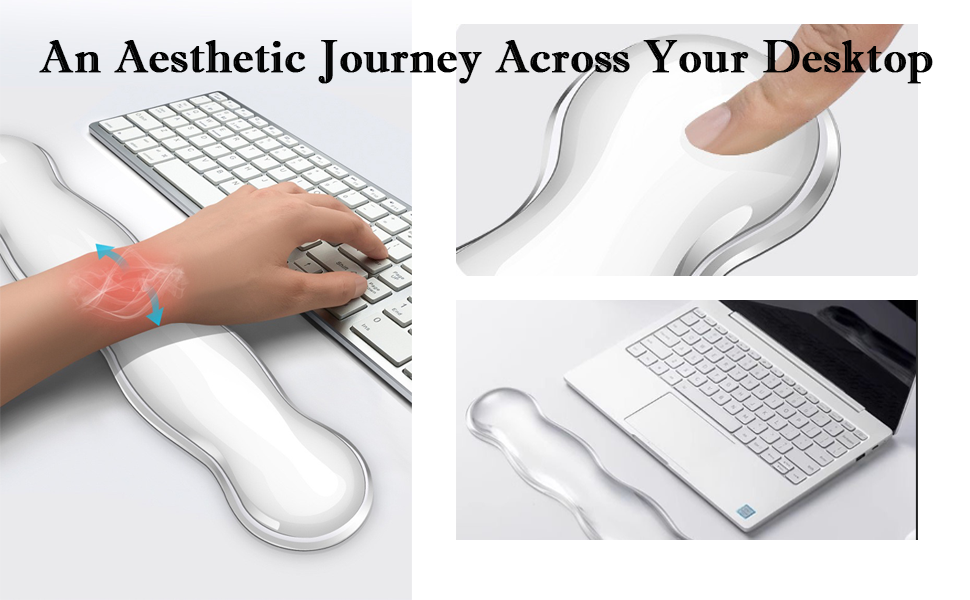 Keyboard Mouse Wrist Rest Pad