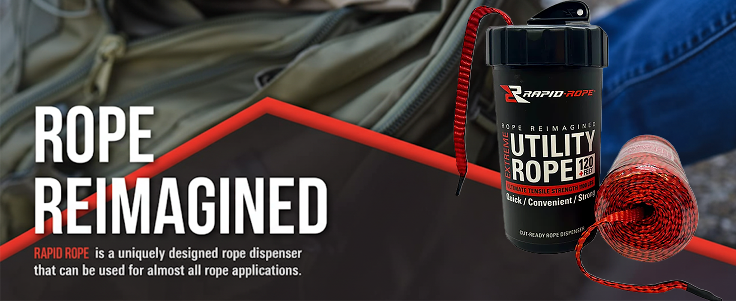Rapid Rope In a Can Tactical Paracord