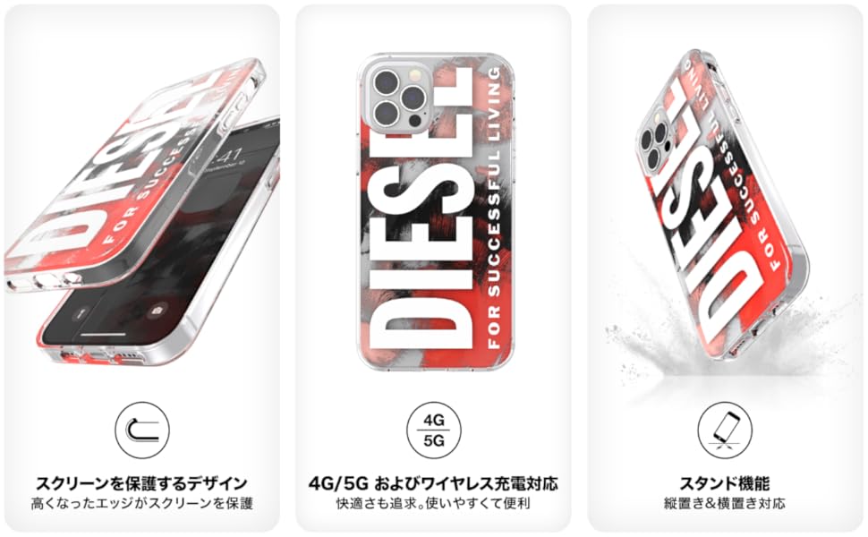 iPhone13promax ケース　diesel Amazon.co.jp: DIESEL iPhone13ProMaxケース 6.7インチ クリア
