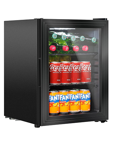 Amazon | Tecnolove タッチパネル調温 冷蔵庫 46L