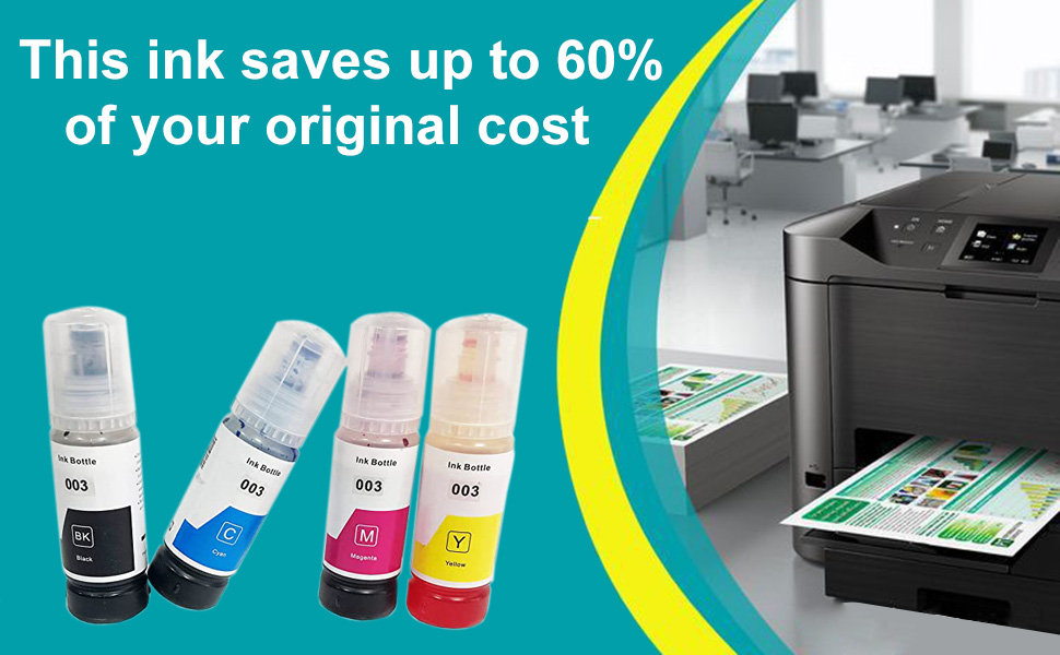 SDS EP 003 Refill Ink Compatible for Epson L3100 / L3101 / L3110