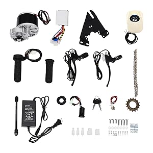 electronic conversion installation kit for bicycle chain drive electric gear bicycle rear derailleur