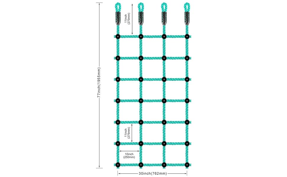 Climbing Cargo Net, Indoor Climbing net, Outdoor Cargo Webbing Net, Military Climbing Cargo Net