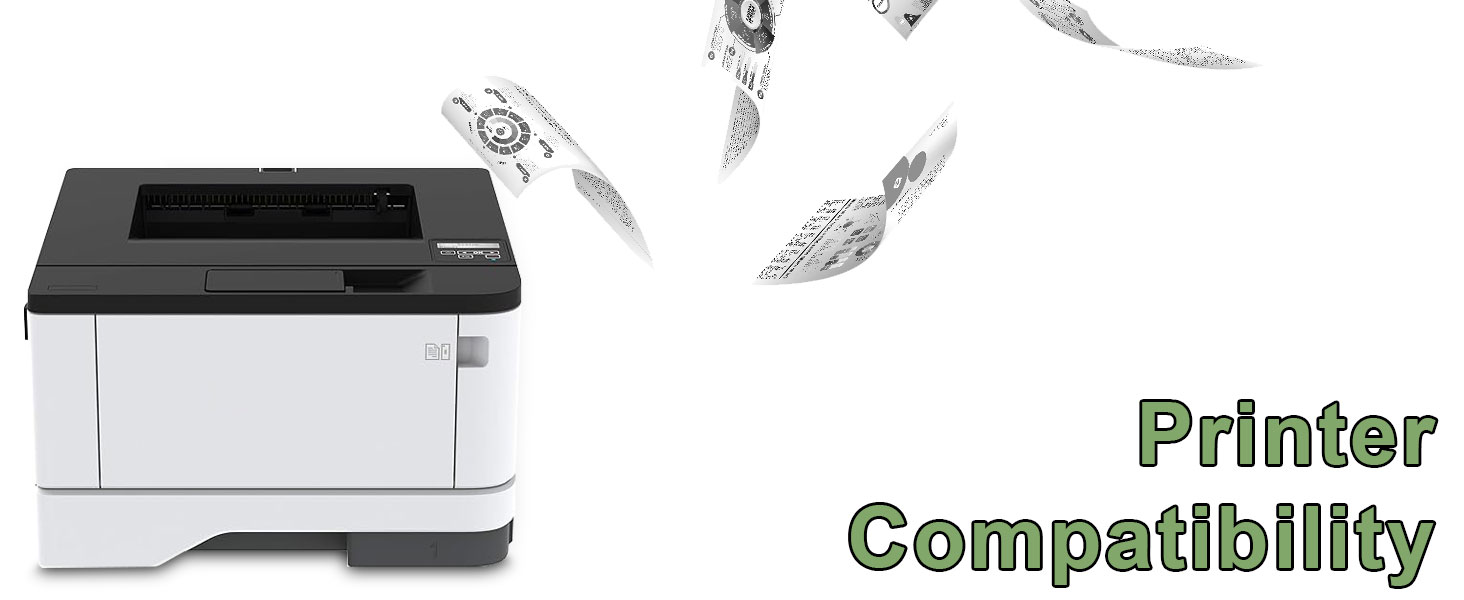 55B0ZA0 Black Imaging Unit (1Pack) Compatible 55B0ZA0