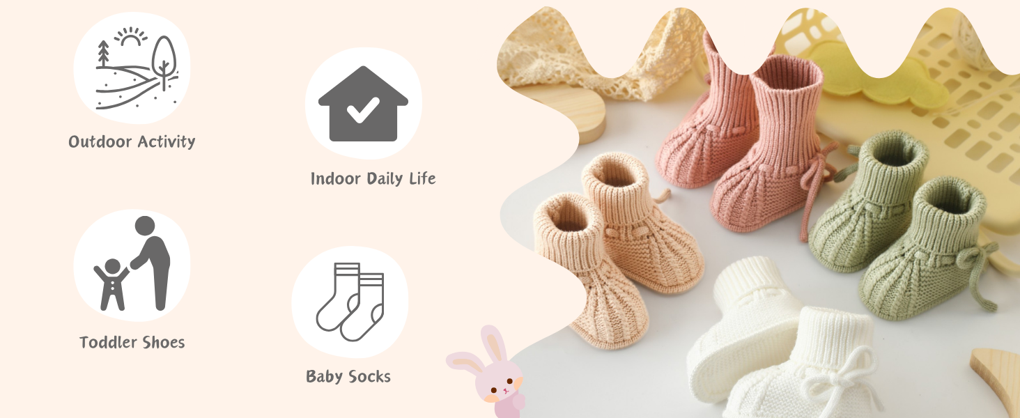 loyfoky newborn baby booties