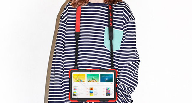 SEYMAC stock Samsung Galaxy Tab A9 Plus 11 inch 2023 2024 Released, Full-Body Drop Protection Case