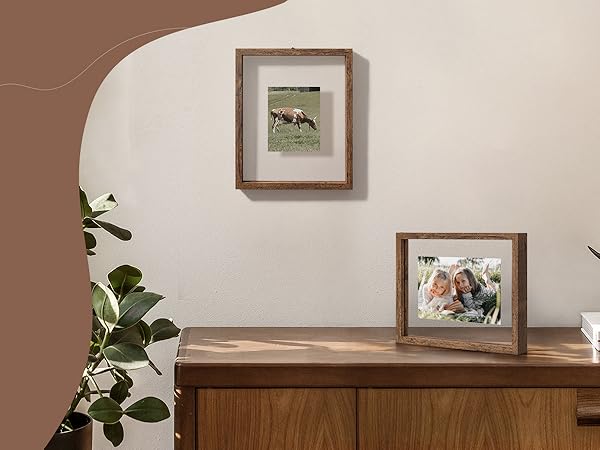 Amazon.co.jp: フォトフレーム 透明 両面 ディスプレイ b6 2L L判