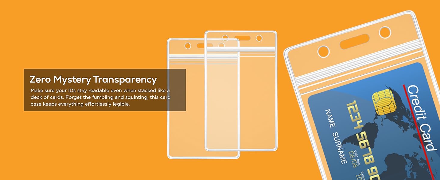 2 Pack ID Badge Holder With Clip Badge Reels