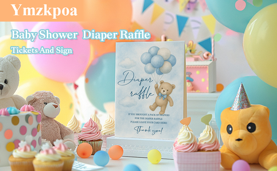 baby shower diaper raffle