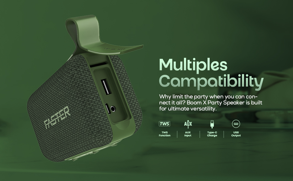 BoomX Bluetooth Portable Speaker