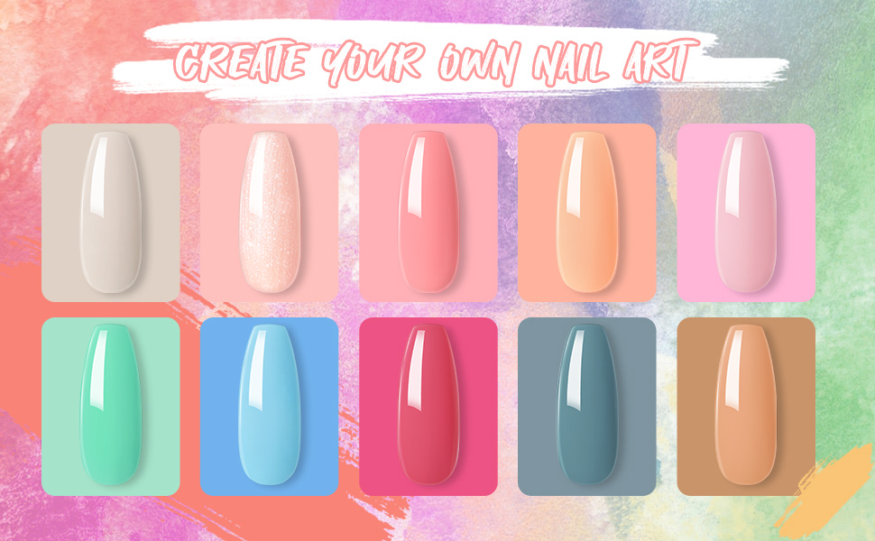 Nagelset Gelnägel Starterset