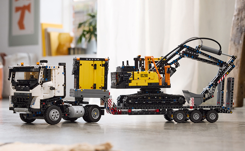 LEGO® Technic Volvo FMX Truck & EC230 Electric Excavator 42175 Kids ...