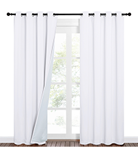 3 layers curtains