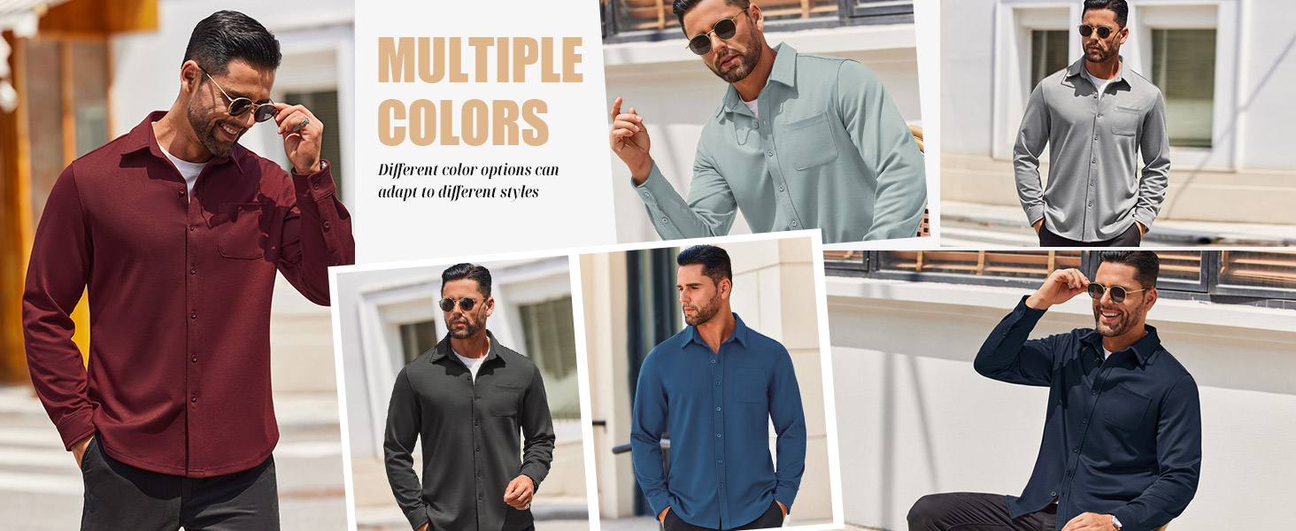 long sleeve shirts for men