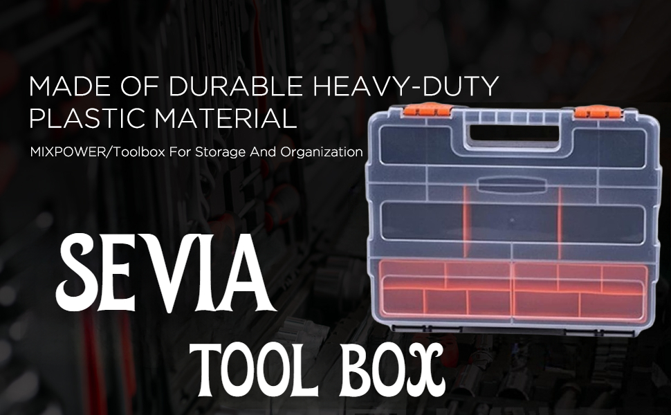 Plastic Screw Storage Box