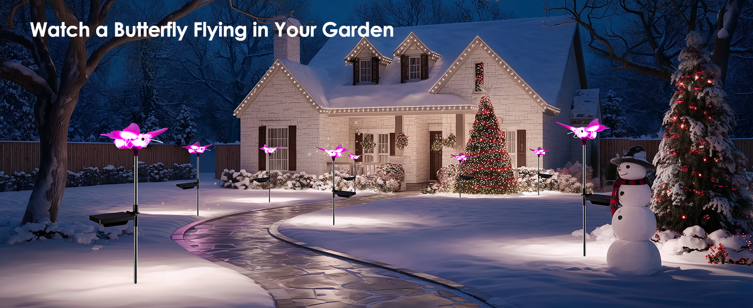 solar lights outdoor garden