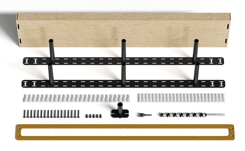 2pcs Floating Shelf Hardware Heavy Duty Hidden Shelf Brackets Support,Wall Mounting