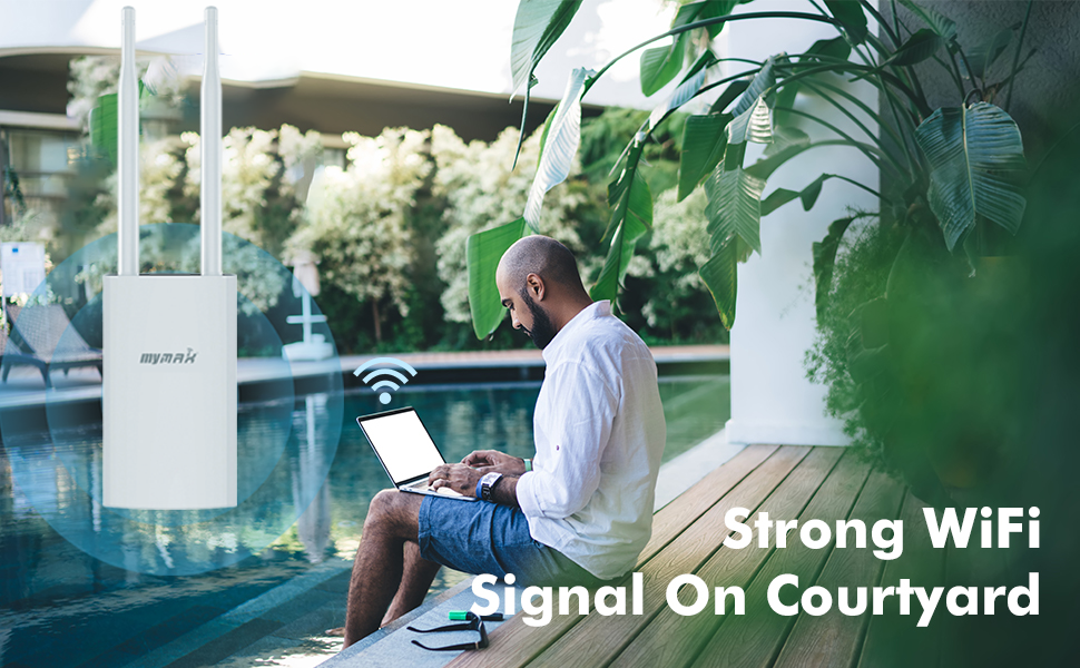 AC1200 dual band high power wifi extender/AP