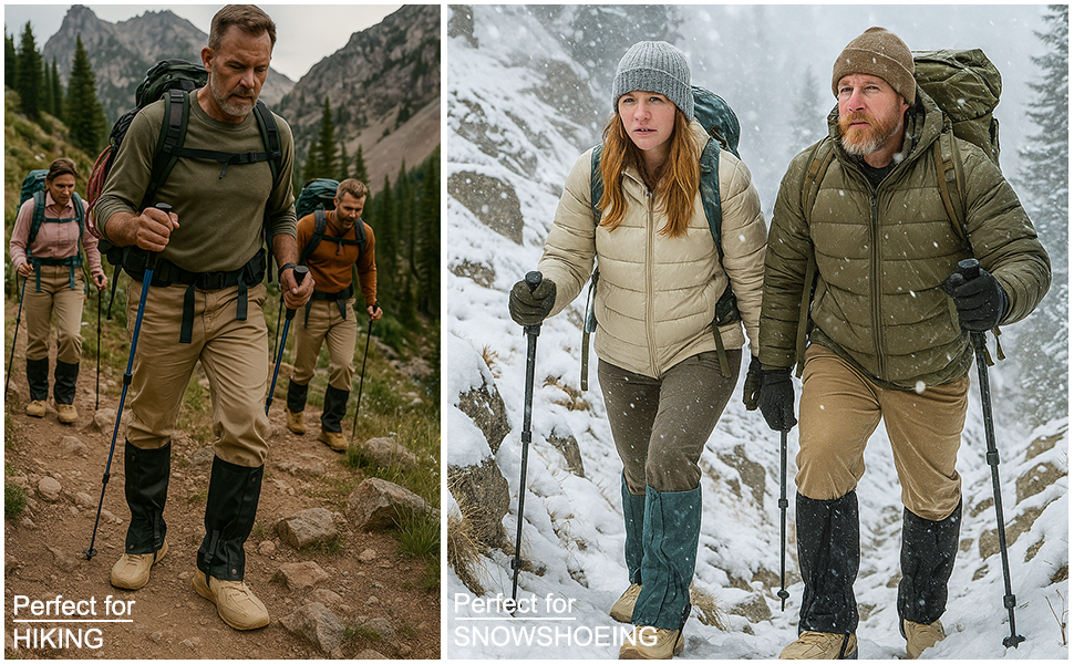 gators for hiking boots women