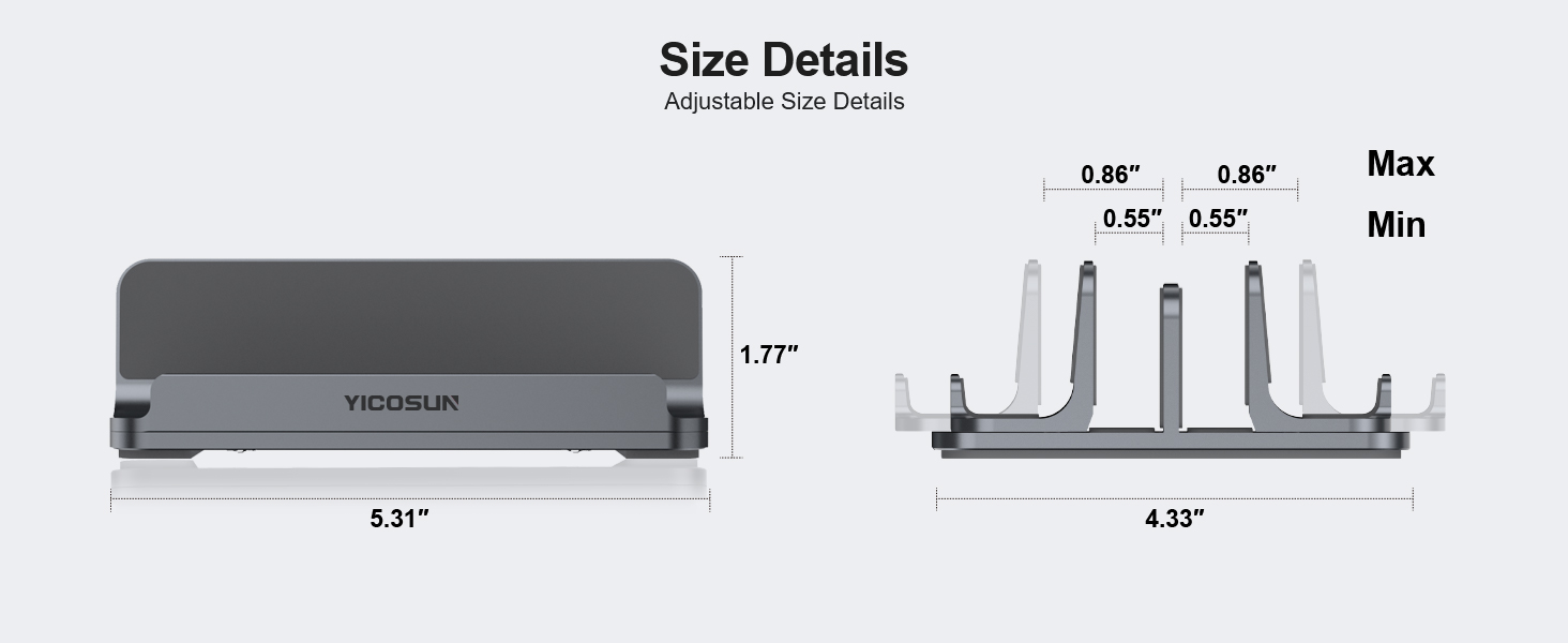 4 Slot Size Deatils