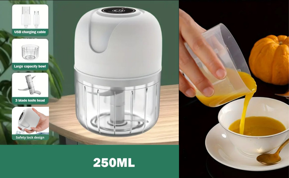 multifunctional manual herb mincer peeler hand weaning Kenwood Russell Hobbs vegetables meat
