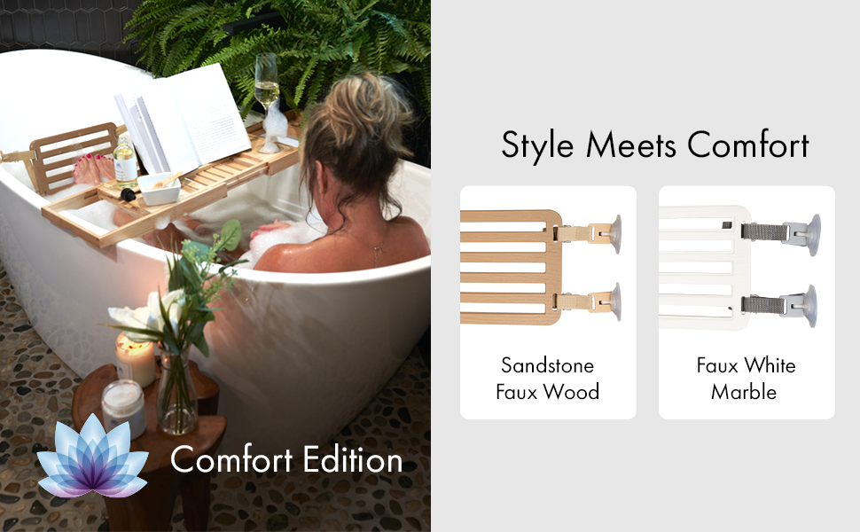 Big Girl Spa Essentials Bathtub Foot Rest Luxury NonSlip