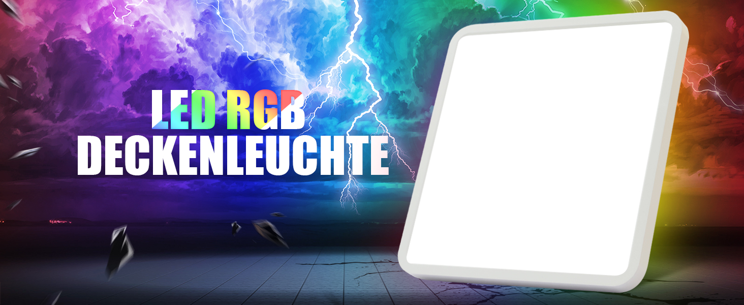 LED RGB Deckenleuchte