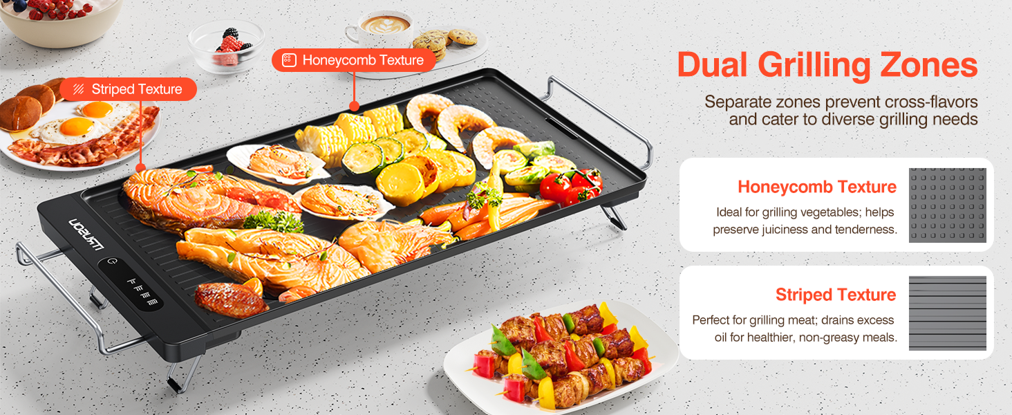 Dual Grilling Plates