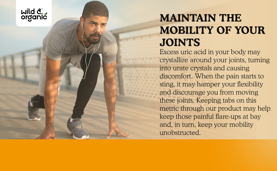 Wild & Organic Uric Acid Support Gummies Urinary, Joint Support & Kidney Cleanse