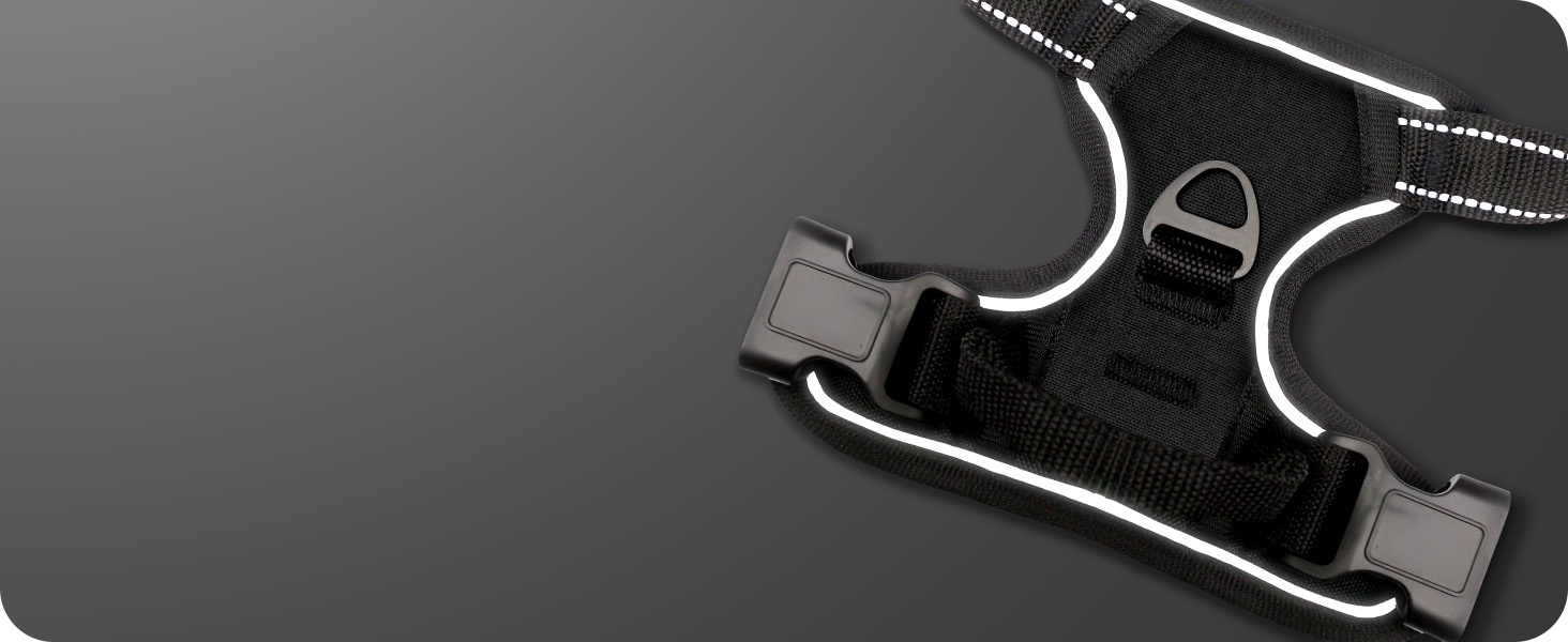 airtag dog harness integrated waterproof apple air tag holder dogs vest harnesses no-pull harness l