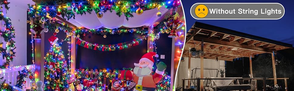 meters lexton patio jhalar strips profile set curtain decorative leaf street watt waterproof rice