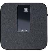 Escali ComfortStep Anti-Slip Digital Bathroom Scale for Body Weight with Removable Linen Platform...