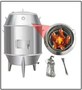 INTBUYING Stainless Steel Charcoal Roast Duck Oven