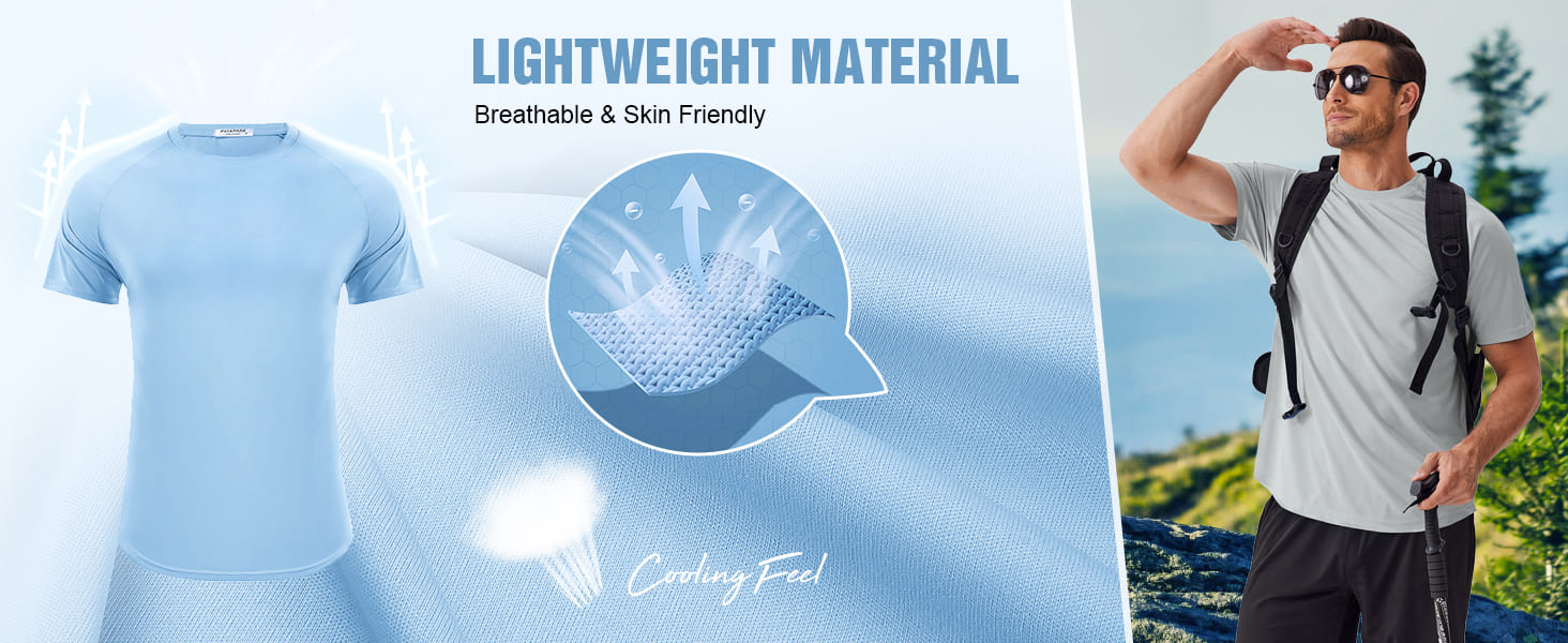 Lightweight & Skin-Friendly
