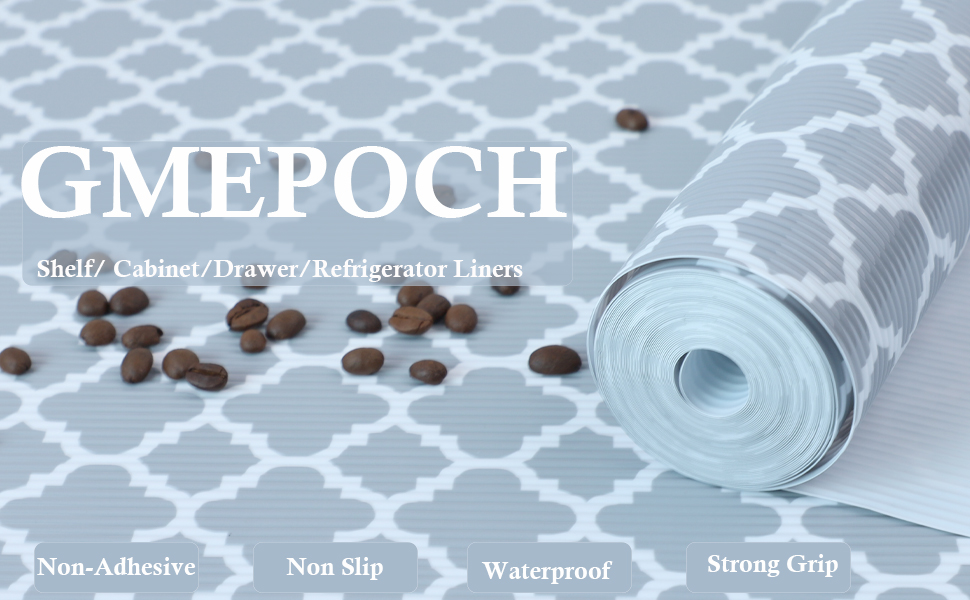 Shelf Liners for Kitchen 15 Inch Wide X 20 Ft Non Adhesive Drawer