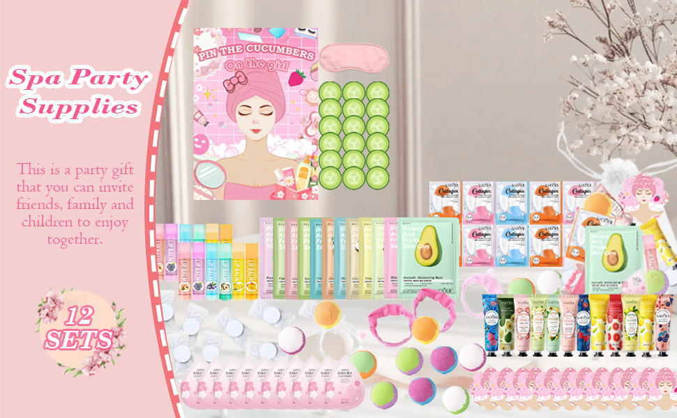spa party supplies for girls Women