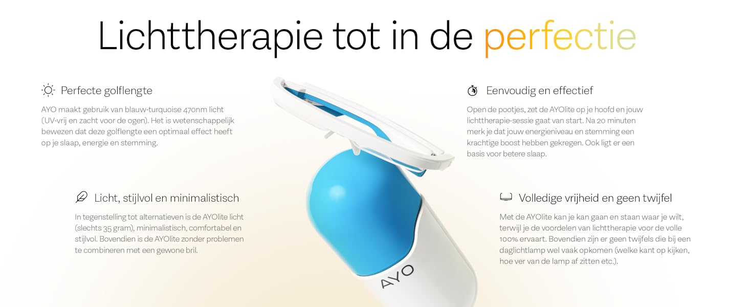 Lichttherapie tot in de perfectie