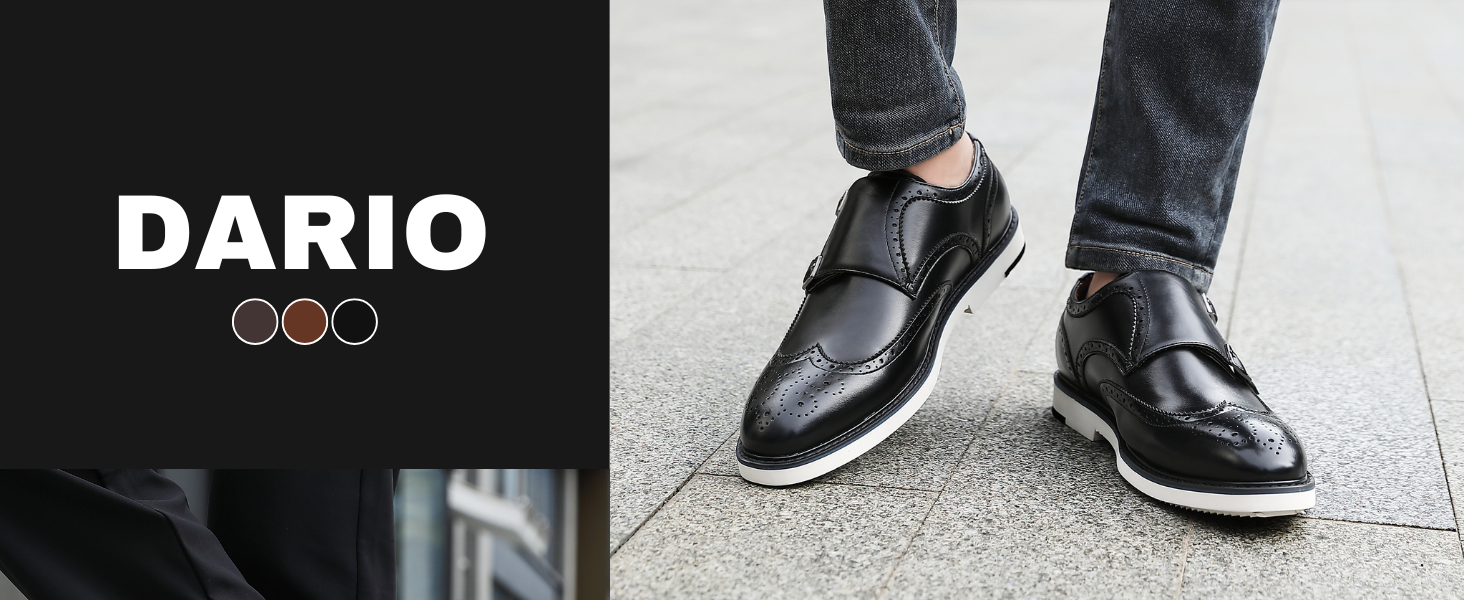 double monk strap shoes men