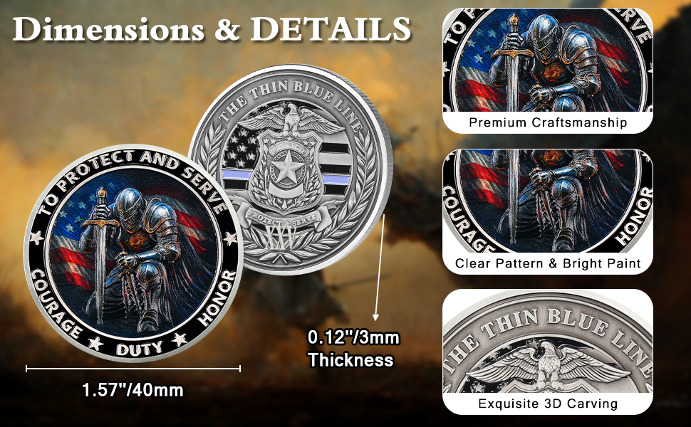 Knight Challenge Coin