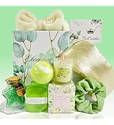 Birthday Gifts for Women, Relaxing Spa Gift Basket Set, Mother's Day Gifts for Mom Sisters Wife D...