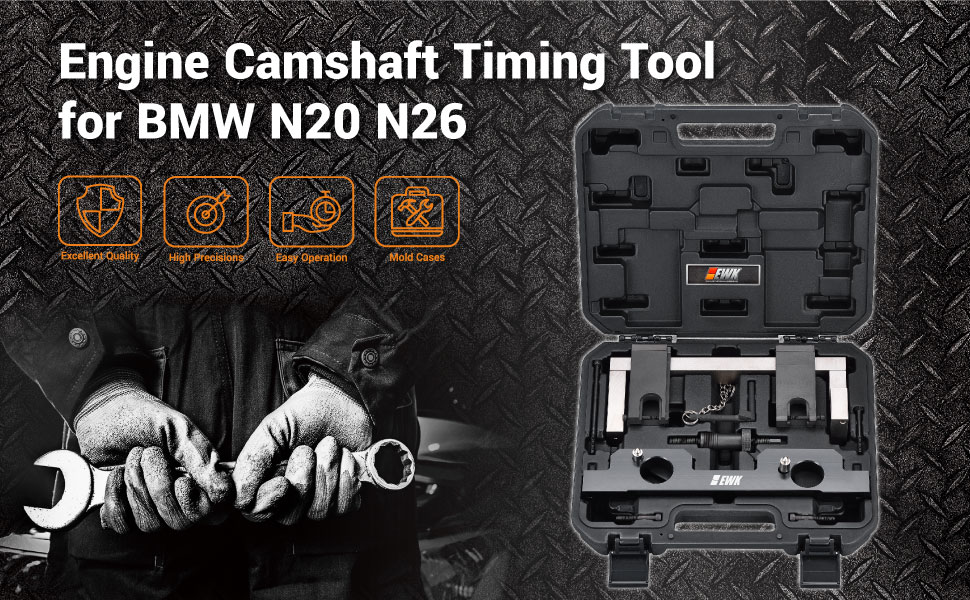 EWK 8 Pcs Engine Camshaft Timing Tool Set VANOS Flywheel