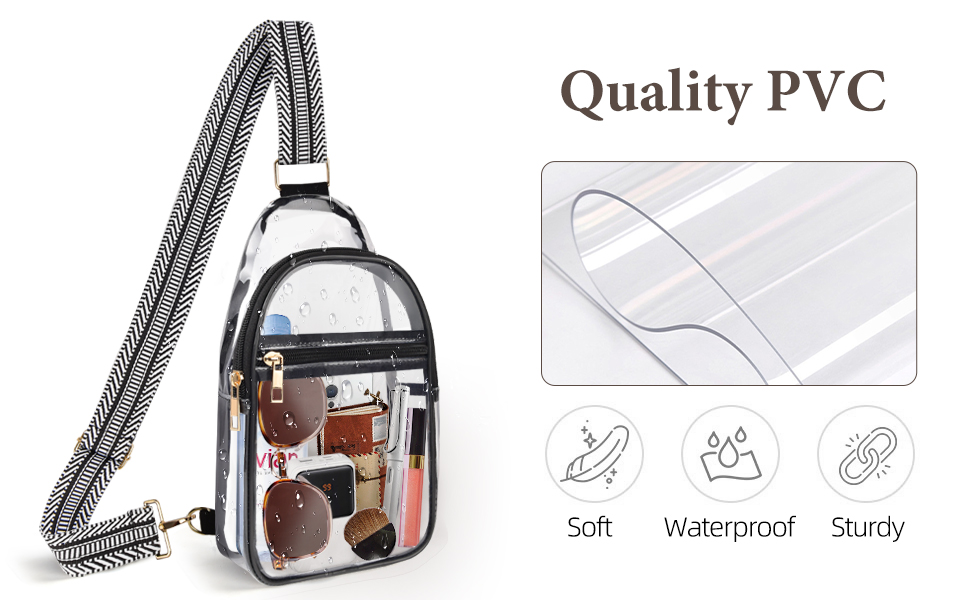  Clear Crossbody Bag