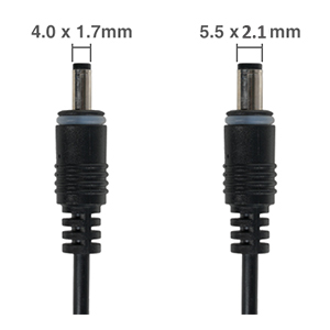 solar panel plug size