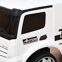 Kinderfahrzeug Lauflernhilfe mit Hupe Stauraum Rutschauto PP Weiß
